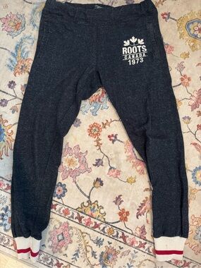 Roots womens Navy Sweat Jogger Pants